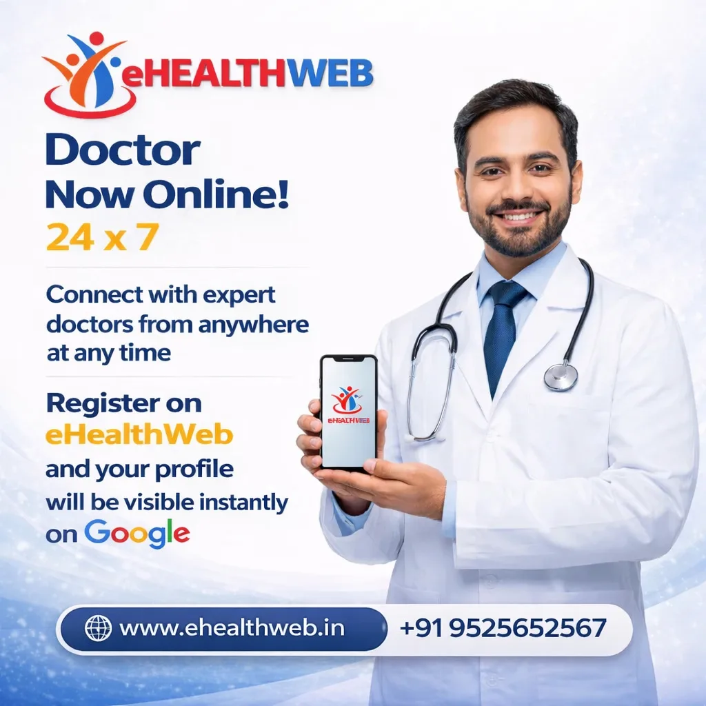 Register on eHealthWeb and Grow Your Practice – Doctor Now Online 24×7